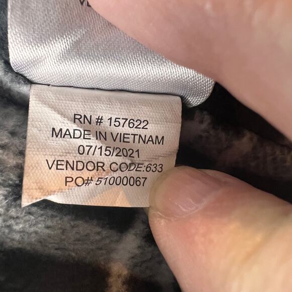 Eddie Bauer Pants Womens Size 8 Black Fleece Lined Elastic Waist Drawstrings - Picture 13 of 16